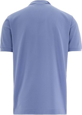 Lacoste Mens Polo Shirt L.12.12 Blue Cotton T-shirts And Polos