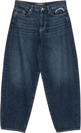 Karl Lagerfeld Vaqueros de corte holgado - Jeans - Mujer - Azul - W26