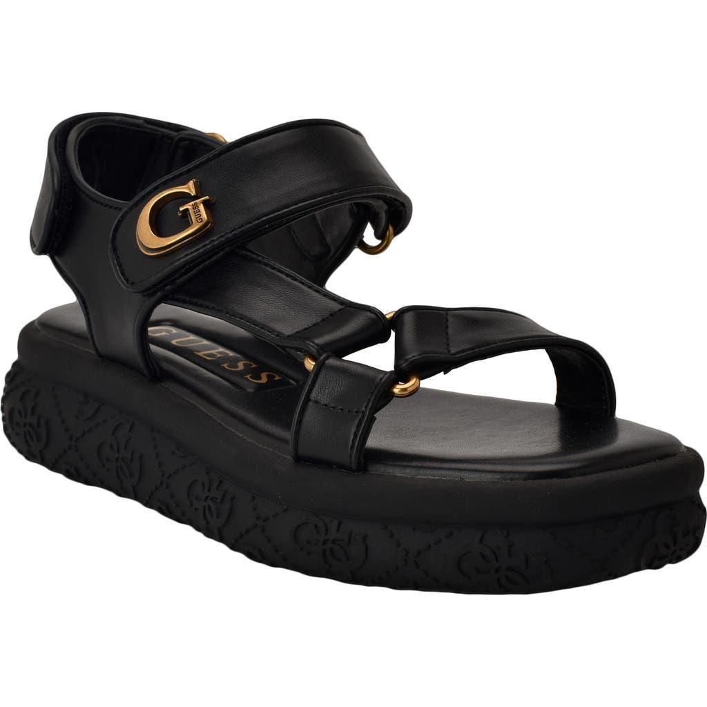 Guess: Black Sandals now up to −49% Stylight