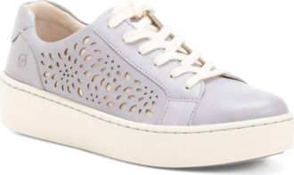 Born Womens Mira Lazer Sneaker In Light Blue