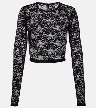 Bananhot Rona cropped lace top