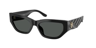 Tory Burch TY7240U 170987 Womens Sunglasses Black Size 55