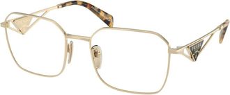 Prada PR A51V Optical Frame - Dames - Brillen - Geel - 55 MM - Accessoires