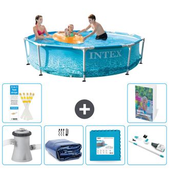 Intex Piscina Con Estructura Redonda - 305x76 Cm - 7-piezas S319