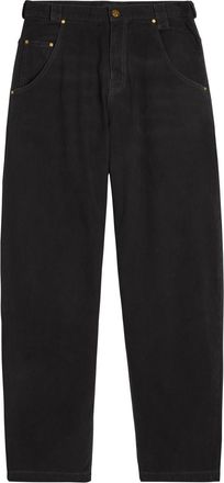 Willy Chavarria Bad Boy Straight-leg Jeans - Black - 36 (W36 / XL)