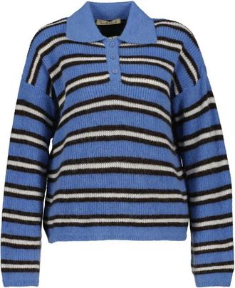 Smith & Soul Polo Shirts - Dames - Polos - Blauw - XL - Tops