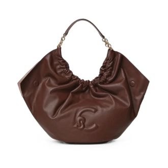 Coccinelle Tassen, Dames, Bruin, ONE Size, Leer, Handbag Glad Leer