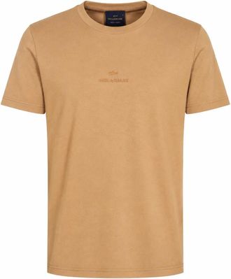 Paul & Shark Crew Neck T-shirt - Heren - T-shirts - Beige - XL - Tops