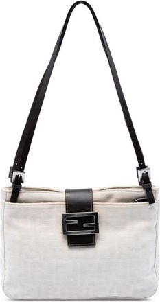 Fendi Pre-owned Fendi Zucca Canvas Shoulder Bag Ladies 7VL8ULHQNIZISCLK