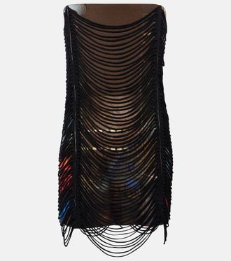 ワンピース JEAN PAUL GAULTIER Tulle dress Multicolor Jean Paul Gaultier Printed Tulle Maxi Dress Multicoloured