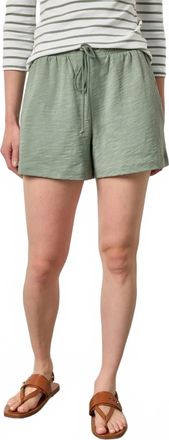 Lilla P Drawcord Short In Sage