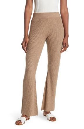Rag & Bone Emory Ribbed Merino Wool Pants in Camel at Nordstrom Rack, Size Small