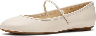 Nine West Classik Womens Dress Flat Shoes Light Natural Suede : 9.5 M, Leather