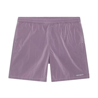 Carhartt Work in Progress Carhartt Wip, Beachwear, male, Purple, Size: L Canby Swim Trunks