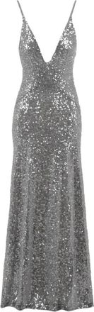 Aniye By Witte Jurk voor Vrouwen - Dames - Maxi kleedjes - Grijs - S - Kleedjes