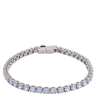 Swarovski Matrix Rhodium-Plated Crystal Bracelet, Size XL