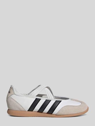 adidas Sneaker aus echtem Leder mit elastischen B&auml;ndern Modell BARREDA MARY JANE in Weiss, Gr&ouml;&szlig;e 36,5
