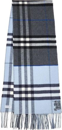 Burberry (WMNS) Burberry Check Scarf Gray 8115313