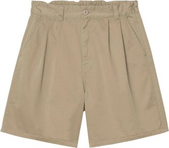 Carhartt Work in Progress Marv Short - Heren - Korte Broeken - Beige - XS - Katoen - Korte Broeken