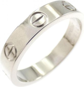 Cartier White Gold White Gold (18K) Band Ring (Pre-Owned)