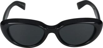 Saint Laurent SL 859 Zonnebril - Dames - Zonnebrillen - Zwart - 53 MM - Nylon - Accessoires