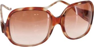 Balenciaga Pre-owned Accessories, female, Brown, Size: ONE SIZE Pre-owned Vintage Sunglasses