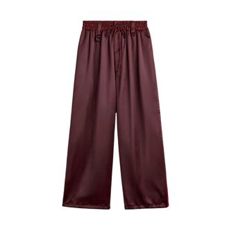 Yohji Yamamoto Kw9620 Sweatpants - - Trousers - Uomo - Marrone - M