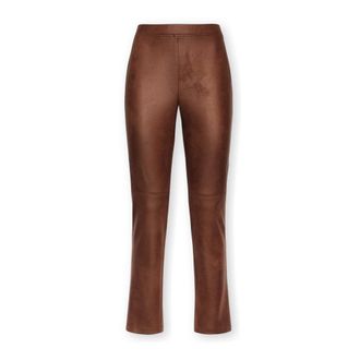 Elena Miro Mujer, Pantalones, Marr&oacute;n, Talla: 3XL