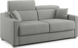 Divani.Store Amber Sof&aacute; Cama Convertible Con Tela Desmontable 171 Cm (mat. 120x197) Gris