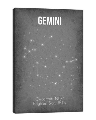 iCanvas Discontinued Icanvas Gemini By Getyournerdon Wall Art