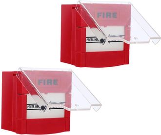 OEM Interruptor Manual De Reinicio De Alarma Contra Incendios De 2 Piezas Para Sistemas De Llamada De Emergencia En Hoteles, Viviendas Y Oficinas