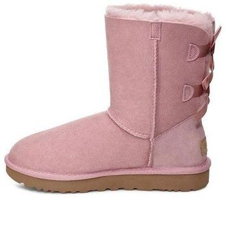 UGG (WMNS) UGG Bailey Bow II 2.0 Fleece Lined Pink 1016225-PCRY
