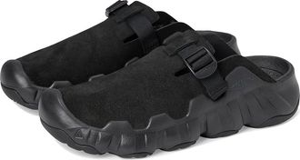 Keen Hyperport Clog Leather Womens Shoes Black/Black : 5.5 B - Medium