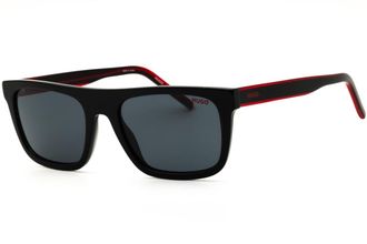 HUGO BOSS HG 1297/S 0OIT IR Black Red/Grey