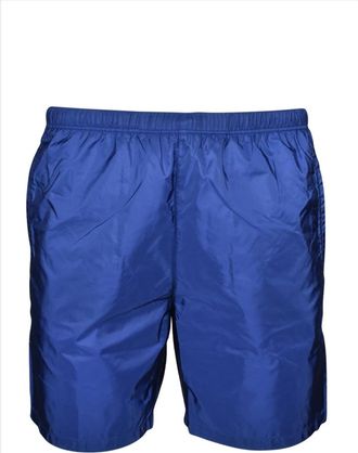Prada Re-nylon Zwembroeken - Heren - Strandmode - Blauw - S - Nylon - Badmode