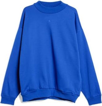 adidas Basketball Crew Sweatshirt Asia Sizing Blue IX1963