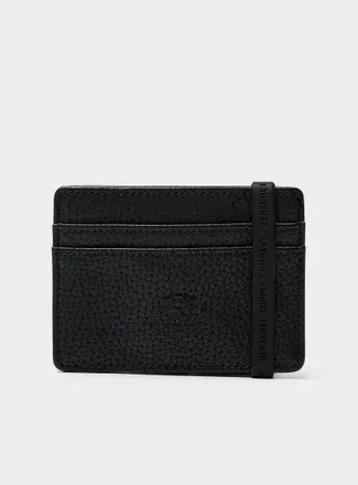 Herschel Mens Faux-leather card holder