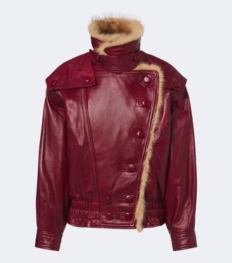 Isabel Marant Giacca Valina in pelle