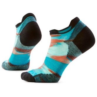 Smartwool Run Targeted Cushion Brushed Prt Low Ankle Laufsocken f&uuml;r Damen | bunt