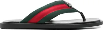 Gucci Web-stripe Sandals