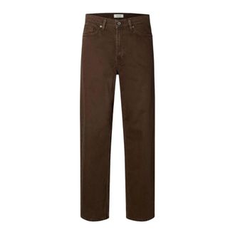 Selected Loose Ben Ray Jeans - Heren - Jeans - Bruin - Maat: W38 Katoen
