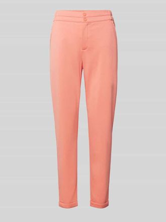 Freequent Hose aus Viskose mit seitlichen Eingrifftaschen Modell NANNI in Koralle, Gr&ouml;&szlig;e XL