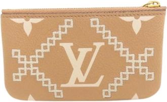 Louis Vuitton Pre-owned Empreinte Pochette - Dames - Vintage Accessoires - Beige - ONE Size - Leer - Vintage