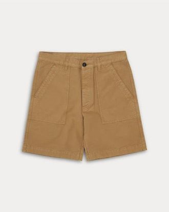 Fortela Rebelt Cotton Pocket Bermuda in Camel at Nordstrom, Size 33 Eu