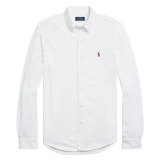 Polo Ralph Lauren Oxford Mesh Long-Sleeve Shirt, Size X-Large