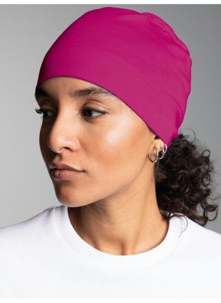 Trigema Strickm&uuml;tze TRIGEMA TRIGEMA Soft-Cap, Damen, Gr. 900, pink (magenta), Baumwollmischung, M&uuml;tzen Strickm&uuml;tze