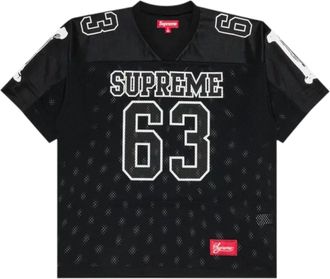 SUPREME Bones Football Jersey Black SUP-FW25-010-BLACK