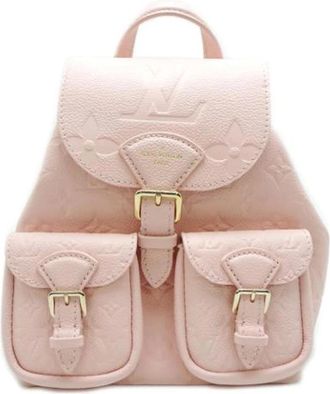 Louis Vuitton Pre-owned Canvas Rugzak - Dames - Vintage Rugzakken - Roze - ONE Size - Vintage