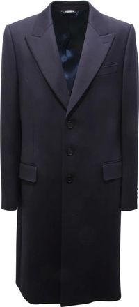 Dolce & Gabbana Hombre, Abrigos, Azul, Talla: M