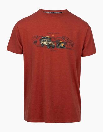 Trespass Mens Trespass Mens Horton T-Shirt - Red - Size: 36